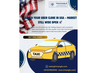Trioangle Uber Clone — The Fastest Way to Enter the Ride-Hailing Market