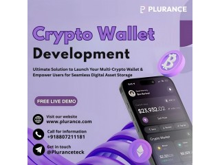 Your Vision, Our Wallet – Custom Crypto Wallet Development by Plurance