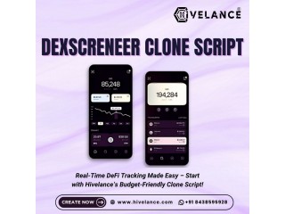 DEX Screener Clone Script: Launch a Powerful DeFi Analytics Platform