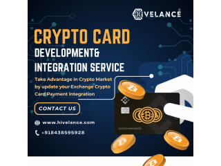 Best crypto card development Company - Hivelance