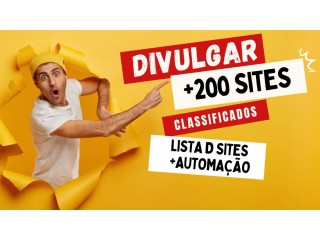 Mais de 200 sites para você divulgar seu produto ou servico online