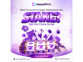 Stake Clone Script With Free Consultation & Advanced Betting Features