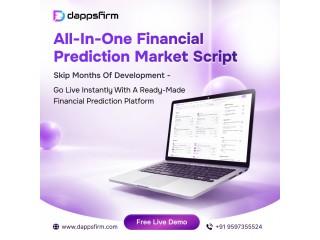 Advanced Financial Prediction Market Script – Free Consultation for Startups
