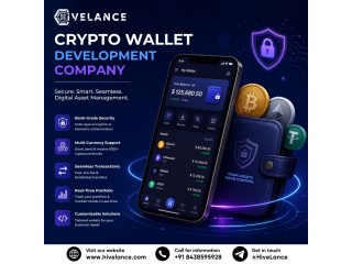 Crypto Wallet Development Solution for Startups, Enterprises, and Fintech Innovators